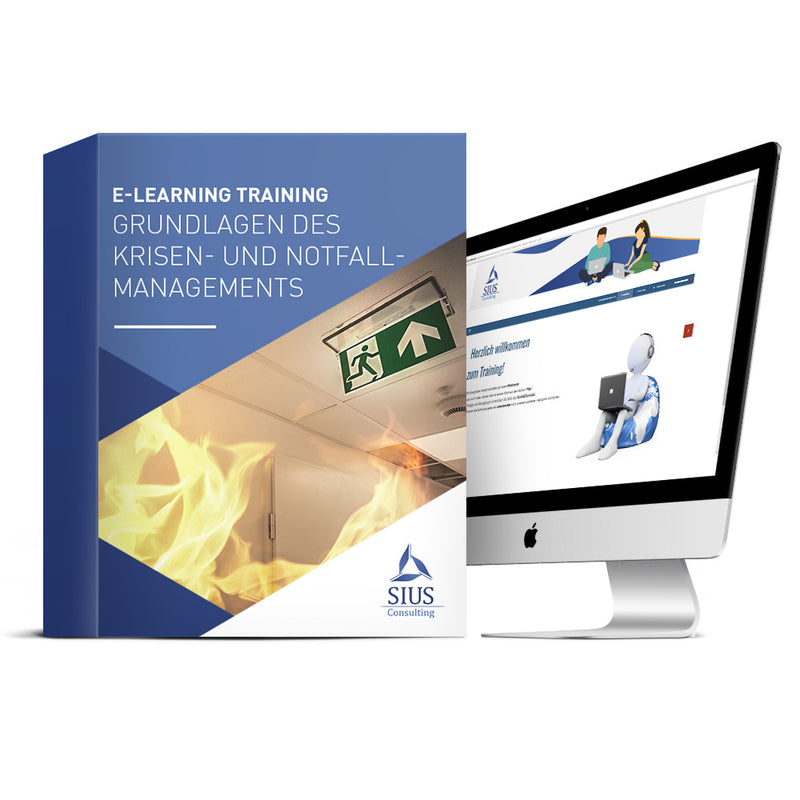 E-Learning Online-Schulung Grundlagen des Notfall- und Krisenmanagements